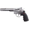 Crosman SR357 Silver CO2 Air Revolver - .357 BB - Silver/Black