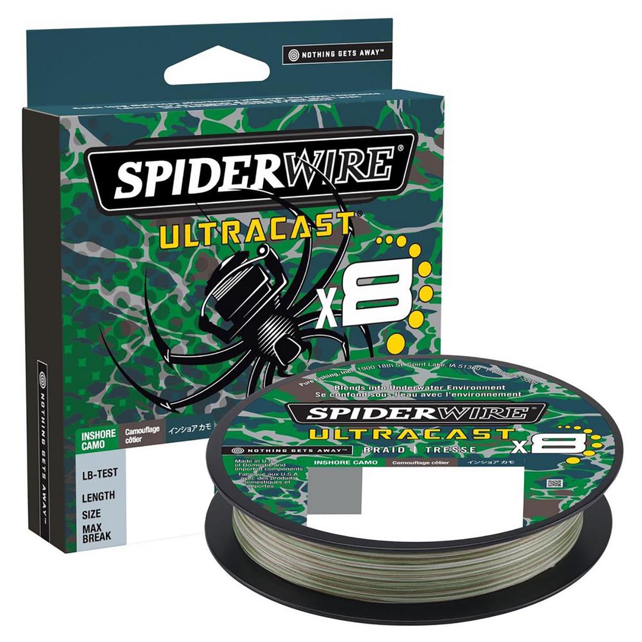 SpiderWire Ultracast Braided Fishing Line – 30 lbs./164 yd