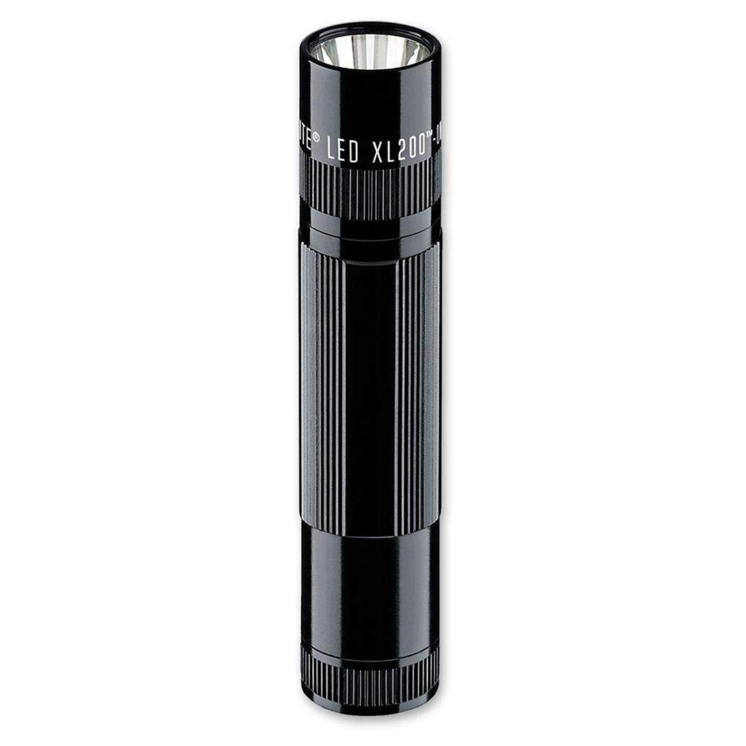 ヒーローレッドの-MAGLITE LED フラッシュライトXL200（単•4電池3本用